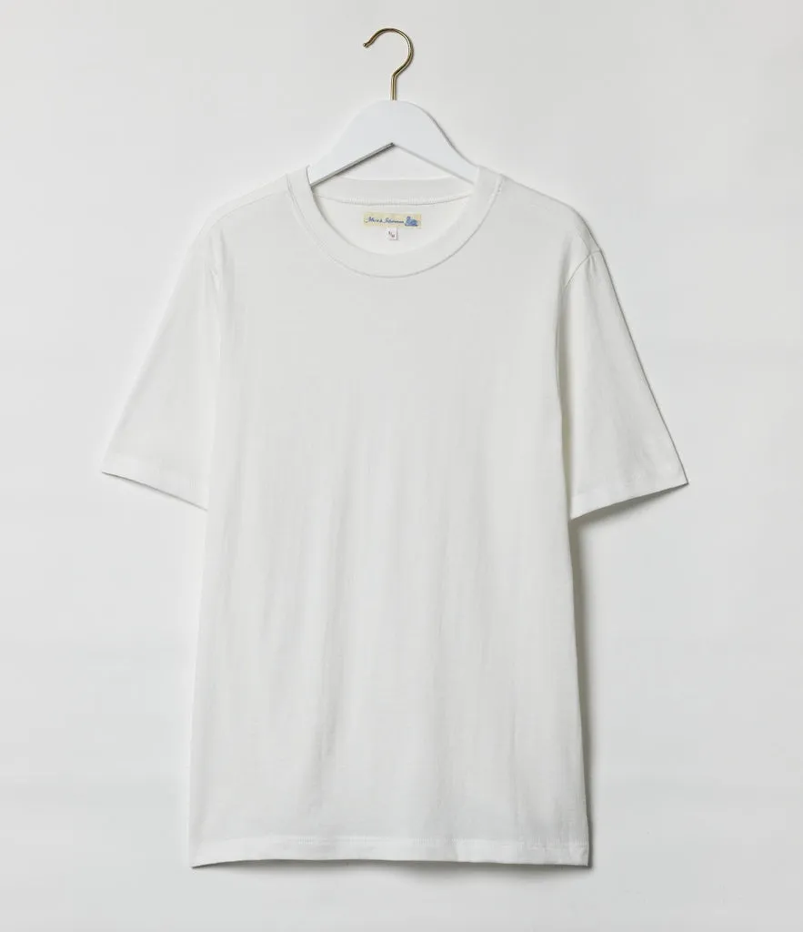 1940s.01 | Mens Relaxed Fit T-Shirt | White