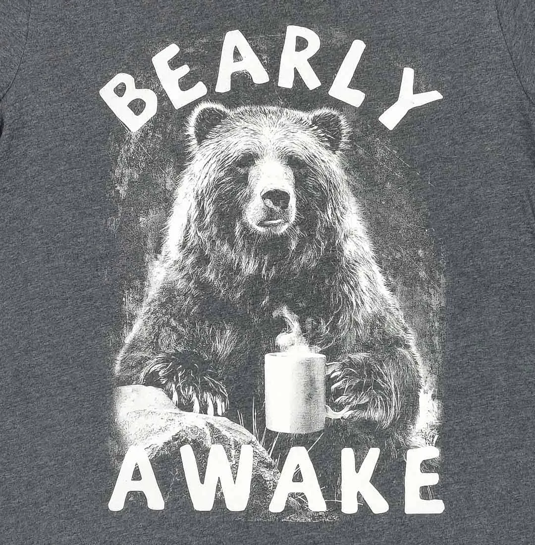 Adult Unisex Bearly Awake T-shirt