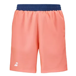 Babolat Play Boy Short - Fluro Strike/Estate Blue