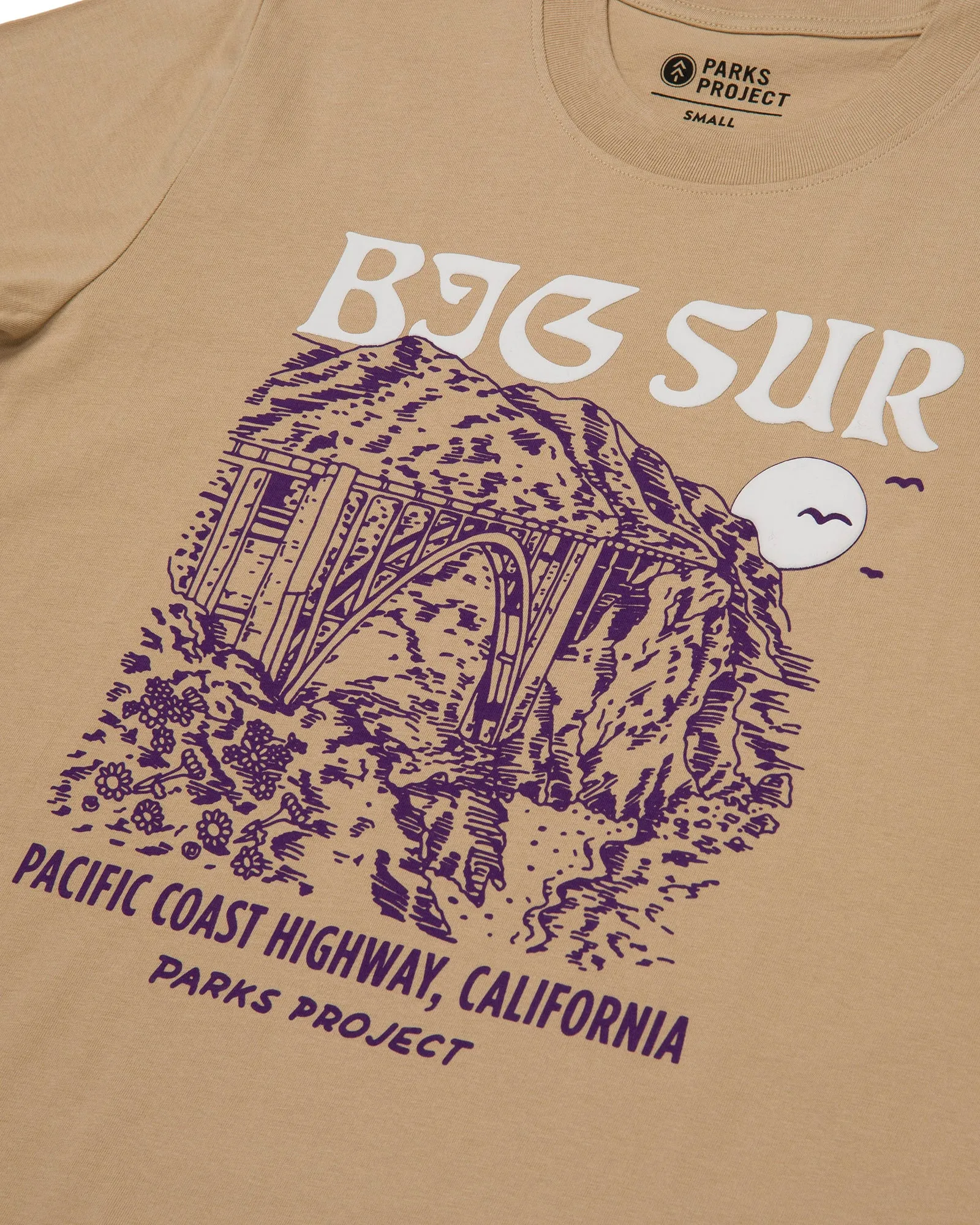 Big Sur Bridges Puff Print Boxy Tee