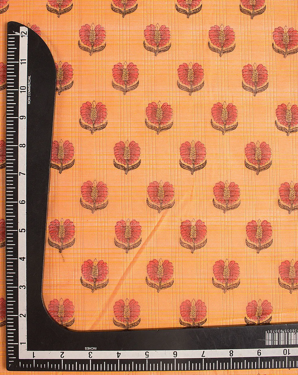 Booti Screen Print Chanderi Fabric