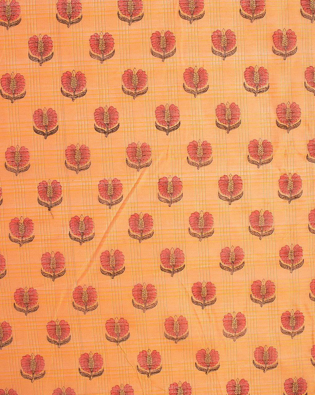 Booti Screen Print Chanderi Fabric