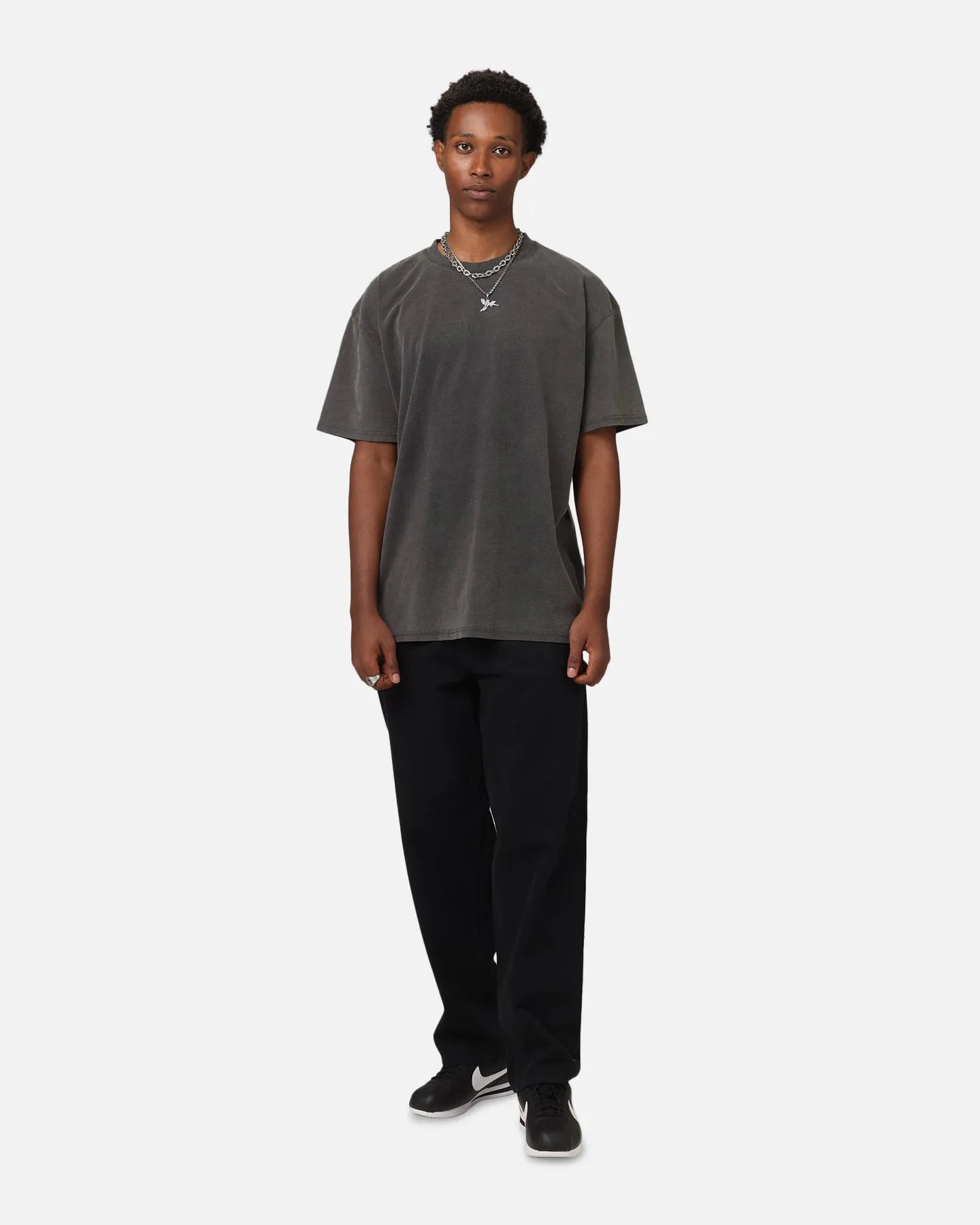 Culture Kings Boxy T-Shirt Black Wash