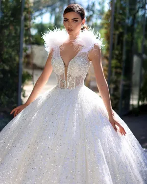 Daedia Elegant  Wedding Dress