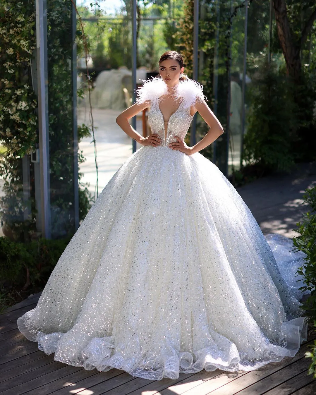 Daedia Elegant  Wedding Dress