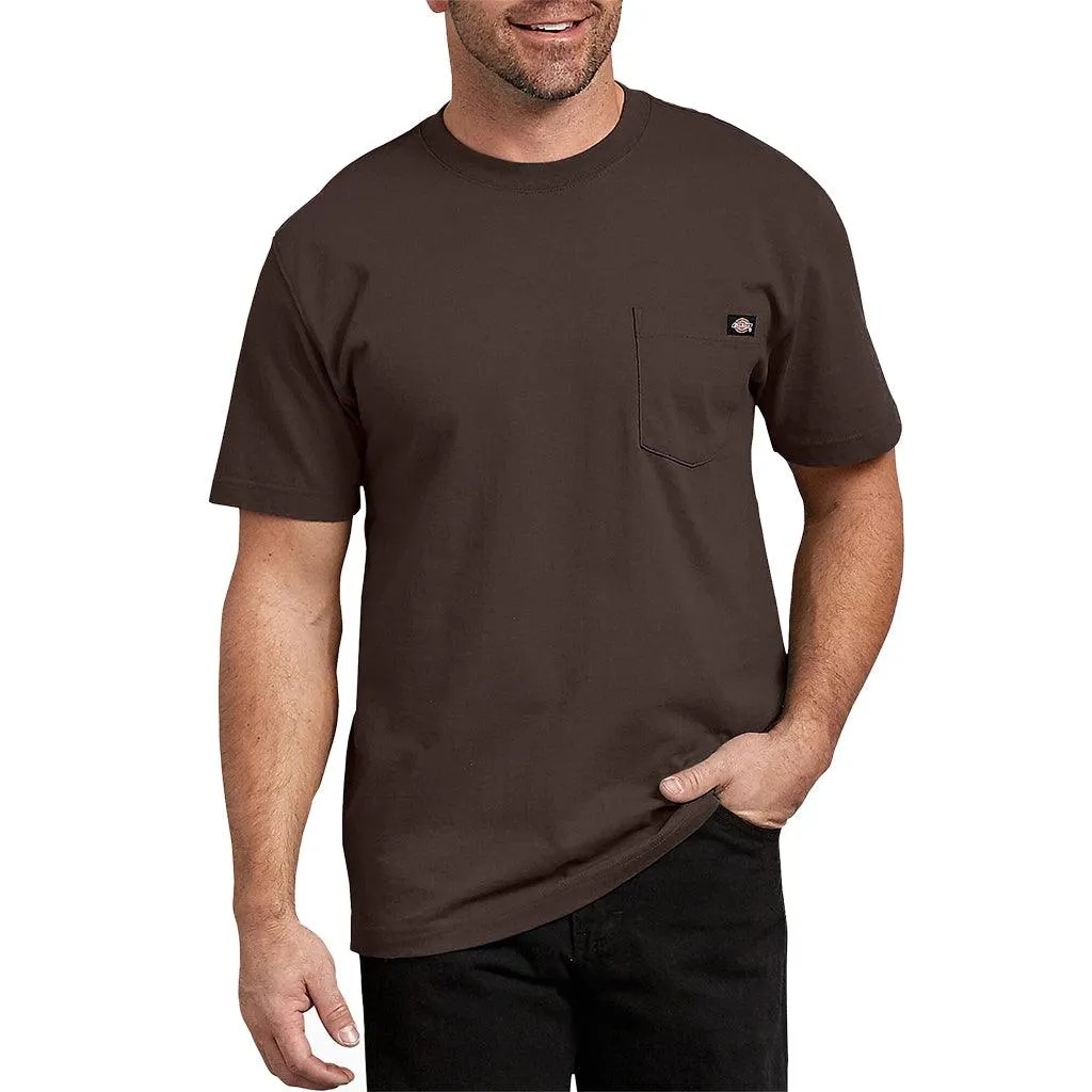 Dickies Chocolate Brown Heavyweight Crew Neck T-Shirt