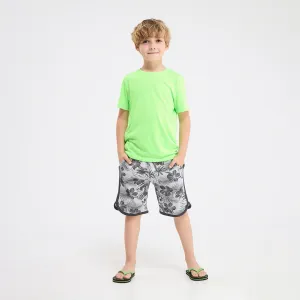 Drawstring Waist Tracksuit Shorts