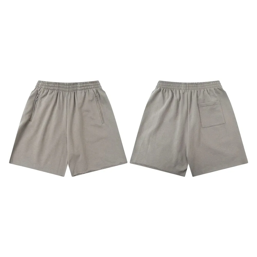 Frog drift Streetwear Kanye West Hip Hop Season 6 Oversized Loose Baggy Casual Summer Basketball Shorts Pants for Men