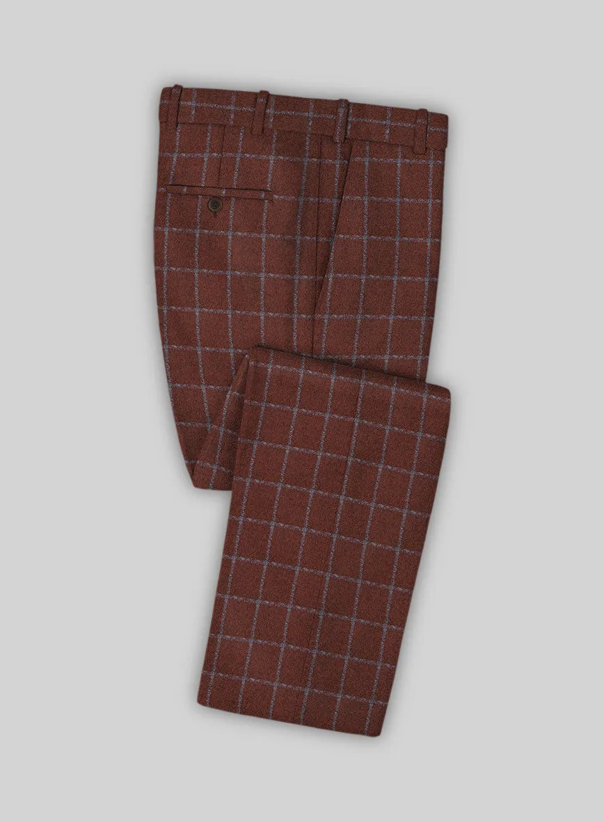 Italian Alonxi Checks Tweed Pants