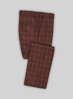 Italian Alonxi Checks Tweed Pants