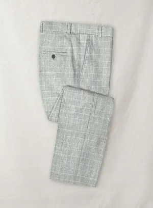Italian Linen Lusso Gray Pants
