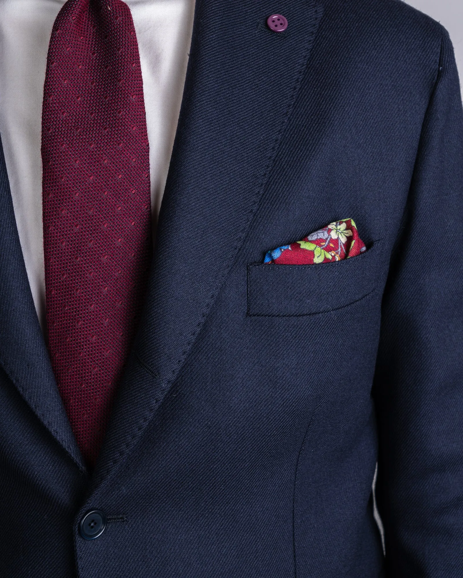 Italian Navy Twill Blazer
