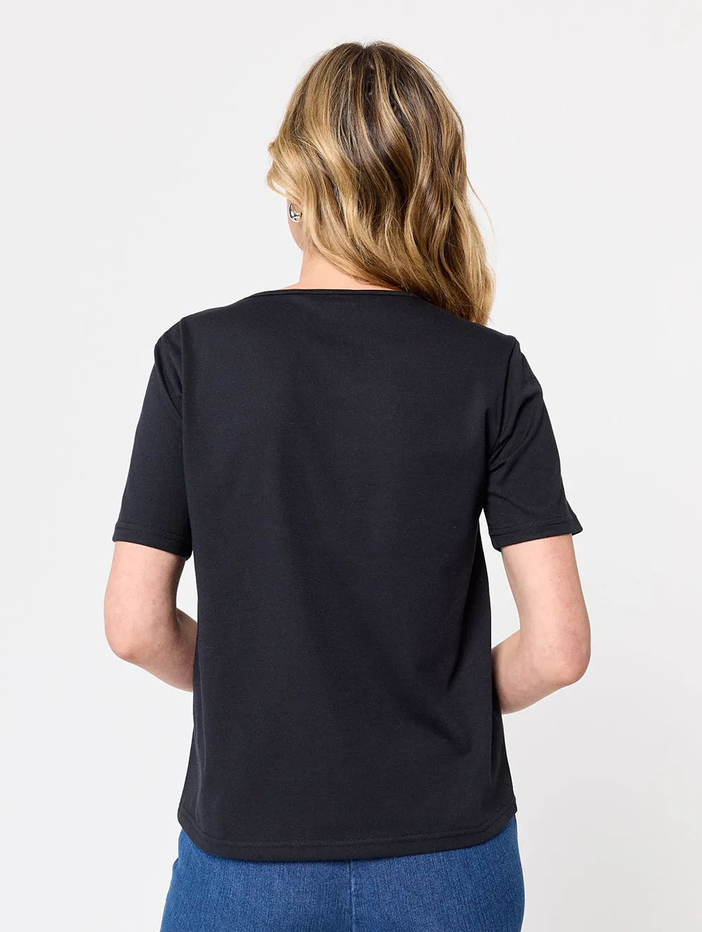 Kinnersly Scoop Neck Tee
