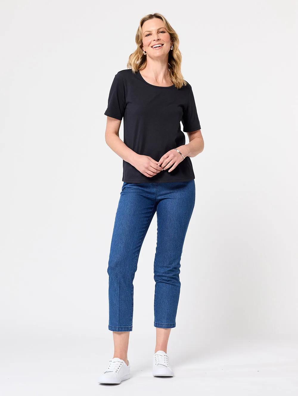 Kinnersly Scoop Neck Tee