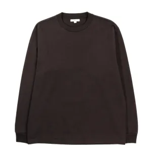 LADY WHITE CO. LONG SLEEVE RUGBY T-SHIRT BLACK MUSHROOM