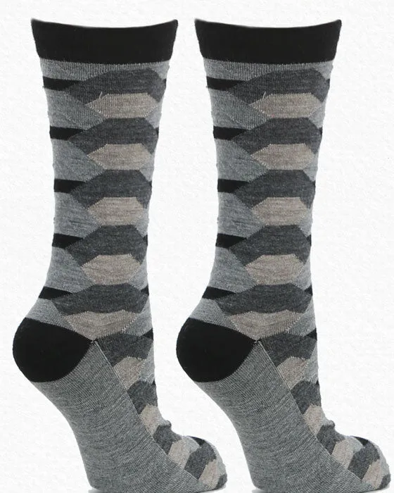 LW Geometric Socks by HdF