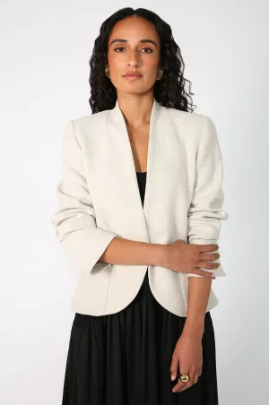 milieu jacket / natural marle
