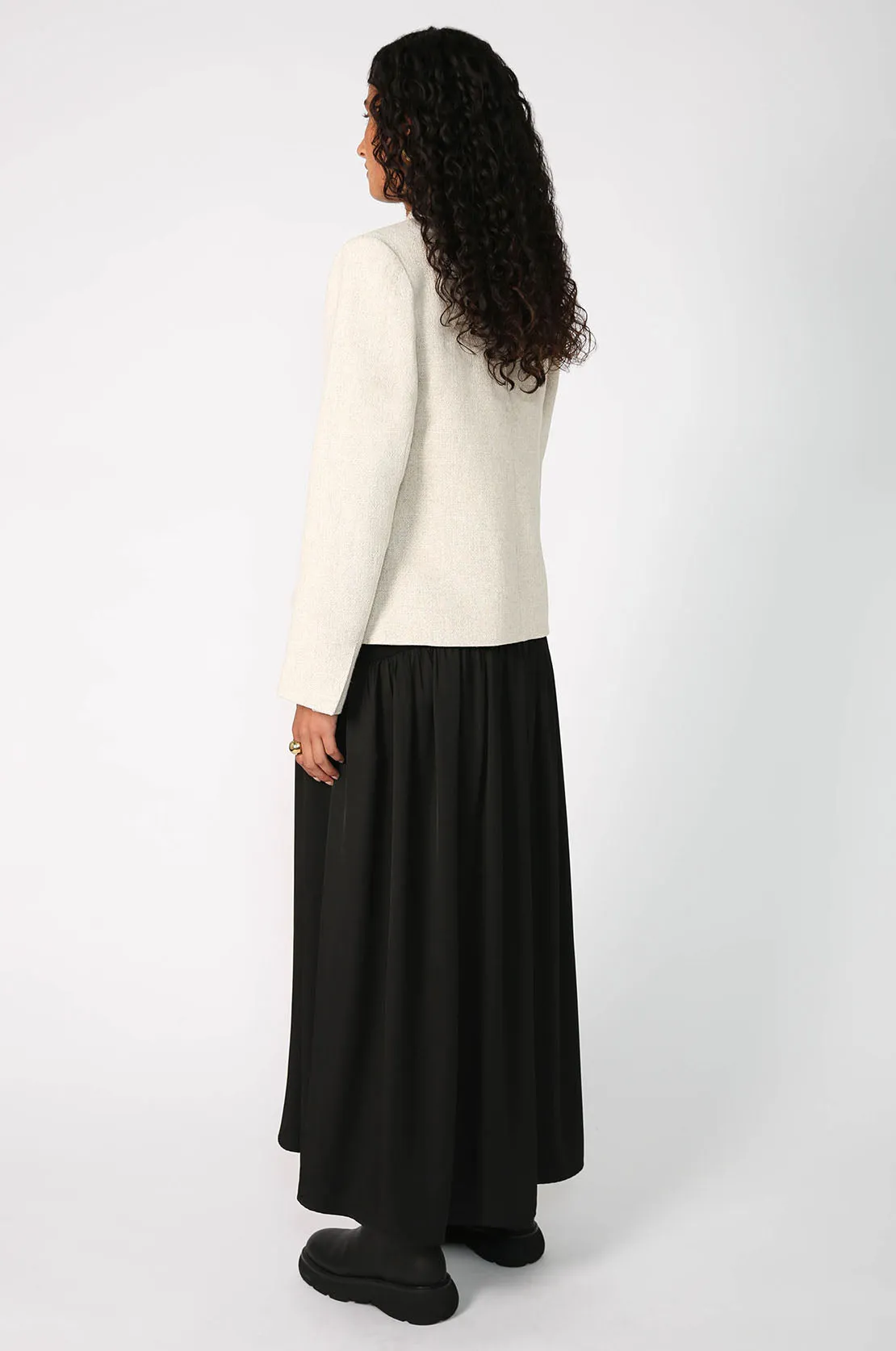 milieu jacket / natural marle