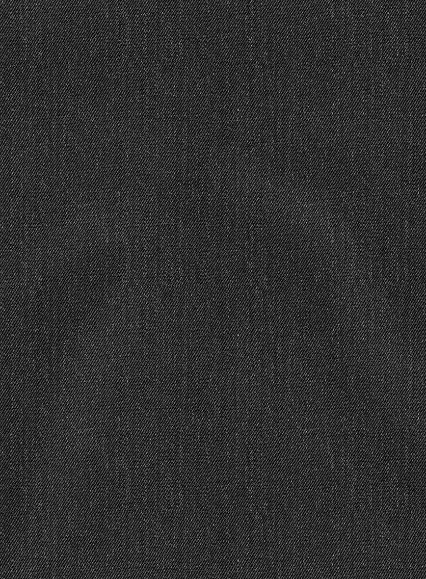 Napolean English Dark Charcoal Wool Pants