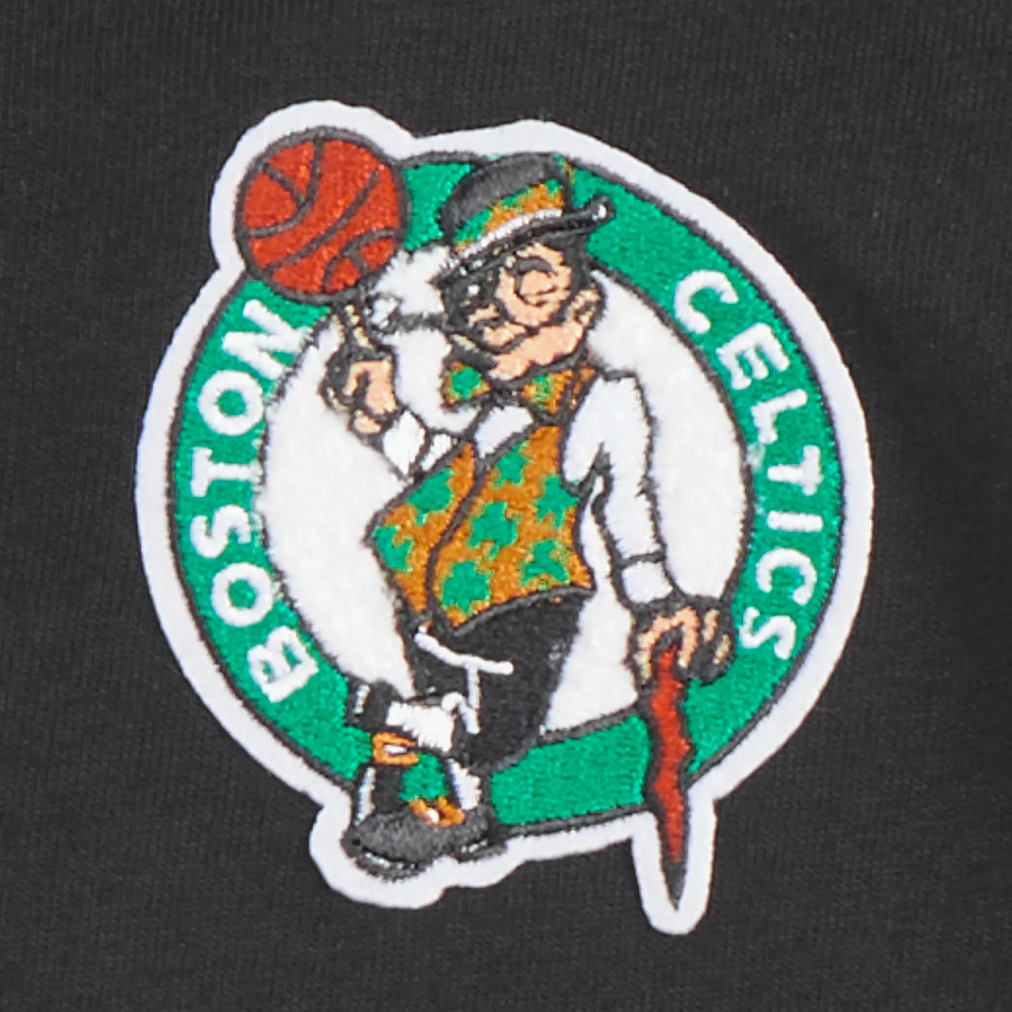 NBA BOSTON CELTICS CLASSIC TODDLER GIRLS SHORT SLEEVE BOXY TEE (BLACK)