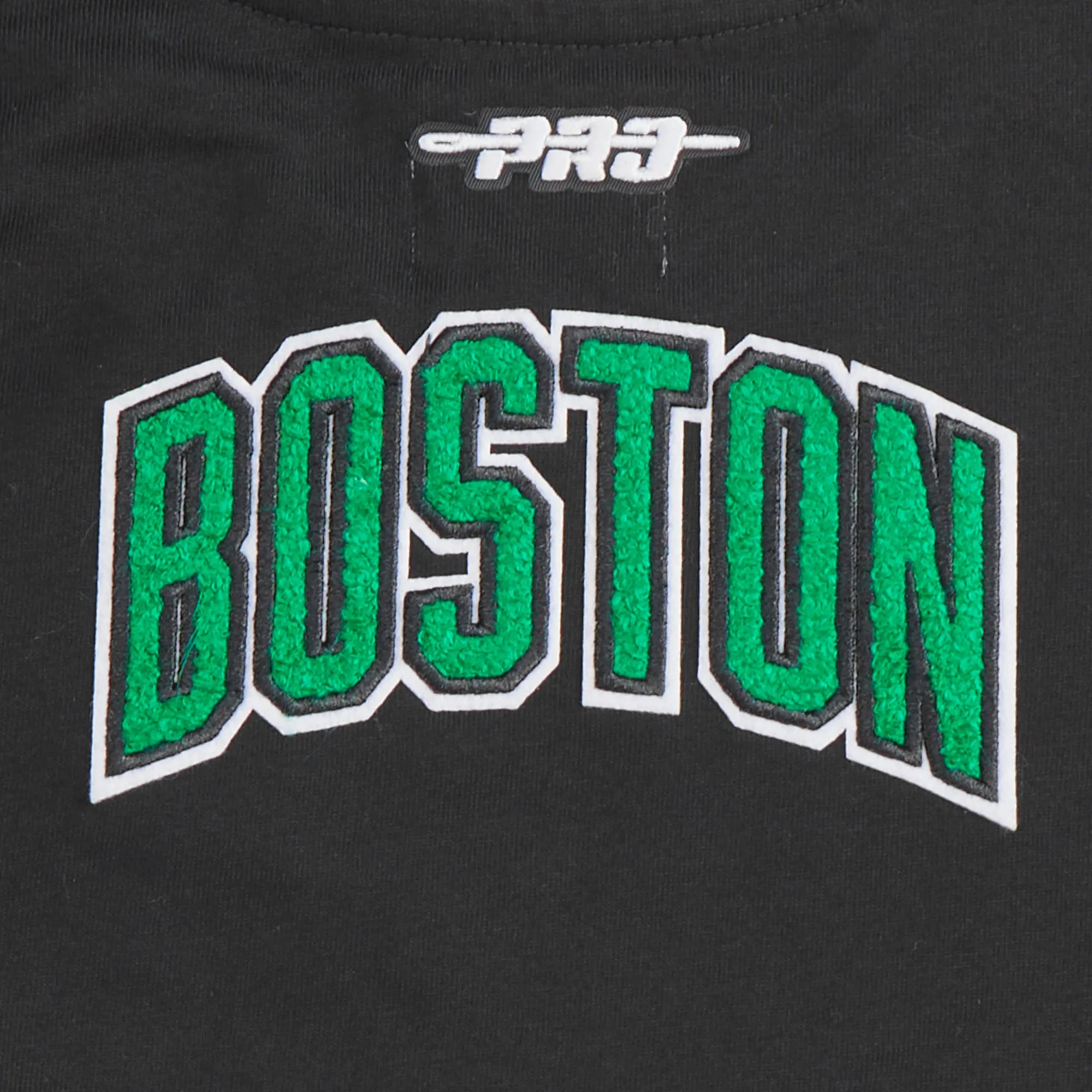 NBA BOSTON CELTICS CLASSIC TODDLER GIRLS SHORT SLEEVE BOXY TEE (BLACK)