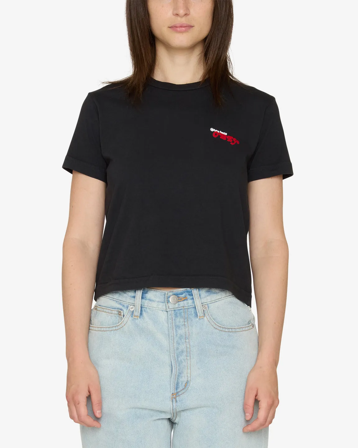 Obey MIRACLE OF LIVING KAYLIN T-SHIRT - BLACK