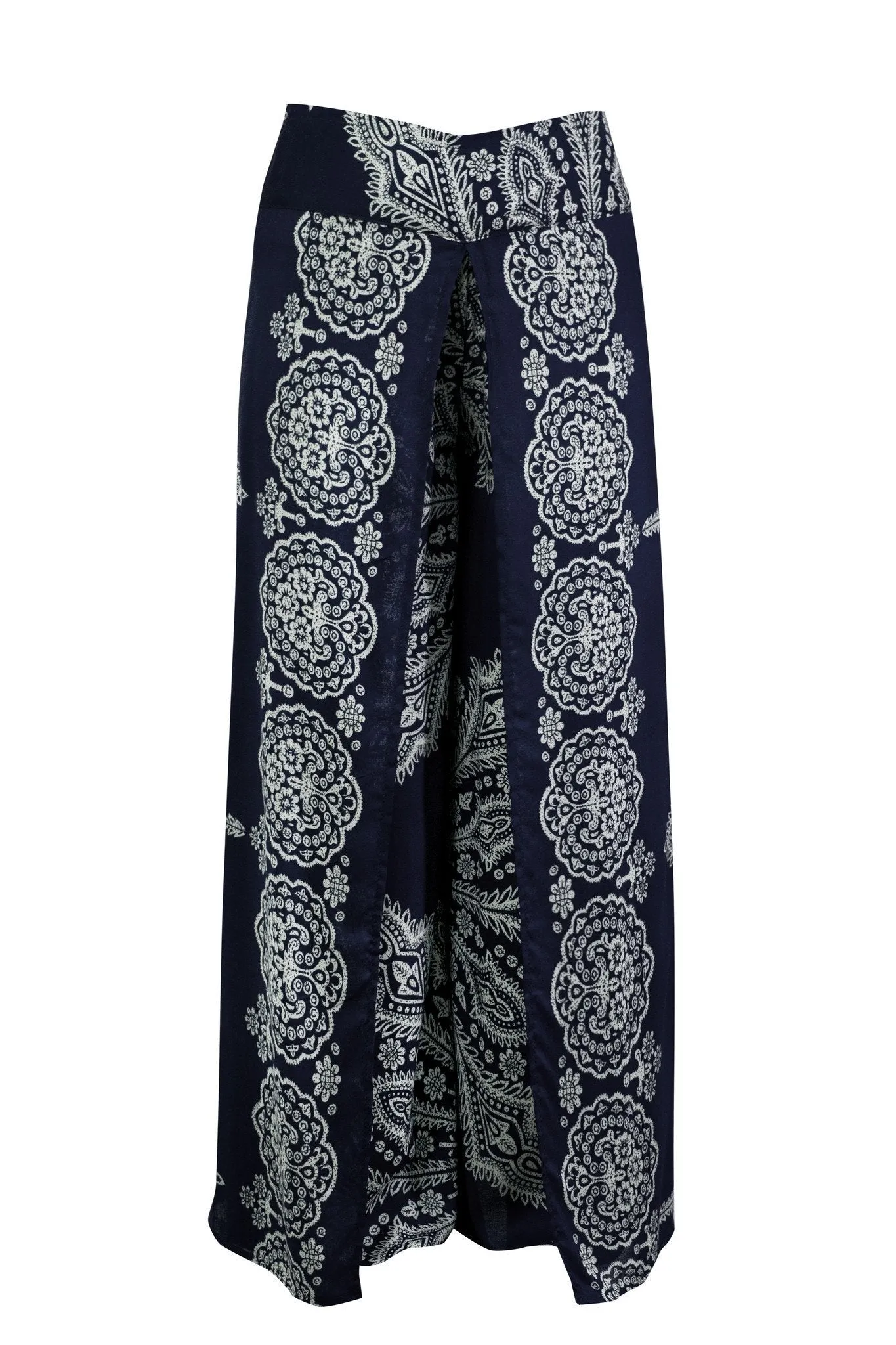 Palazzo Open Front Trouser