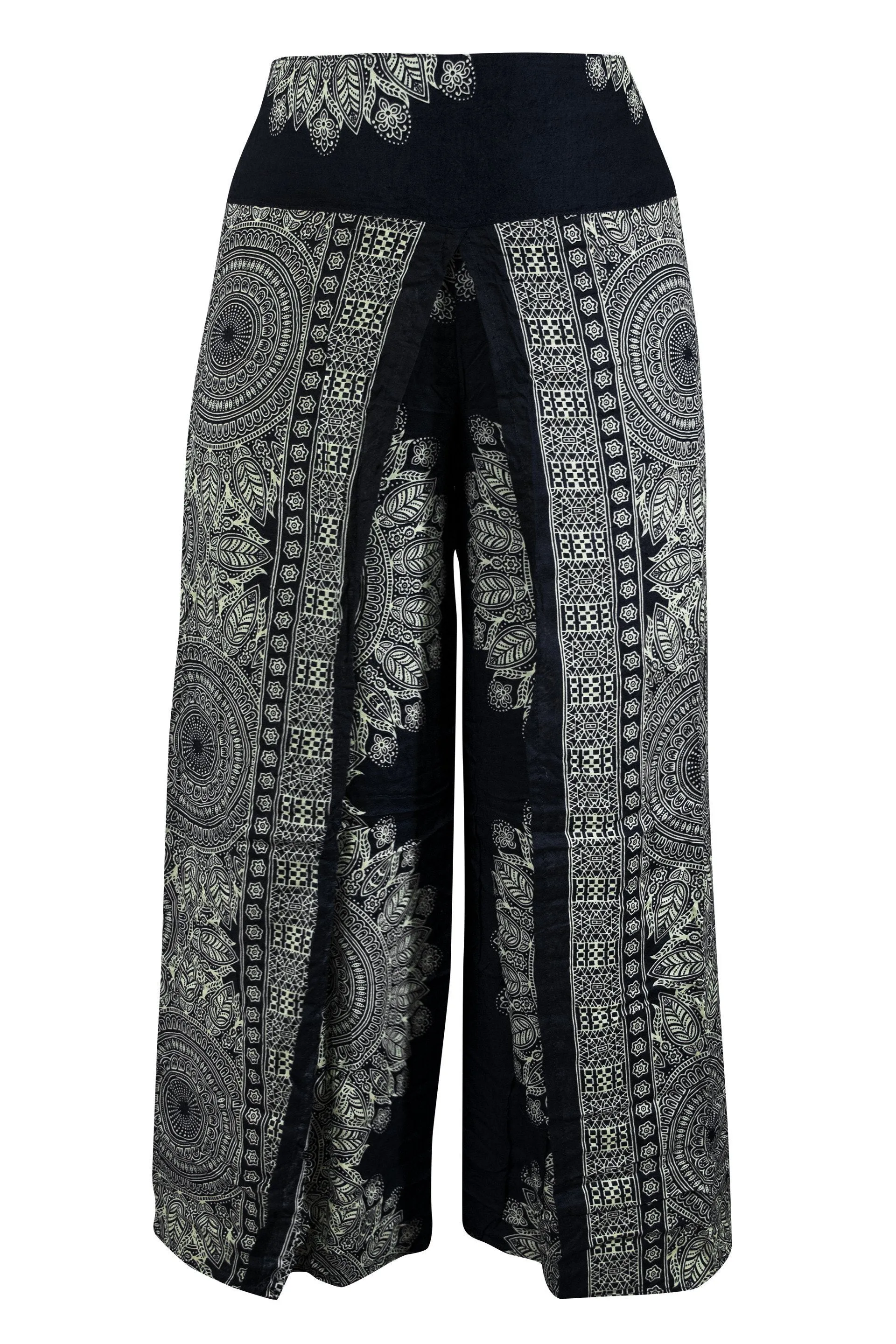 Palazzo Open Front Trouser