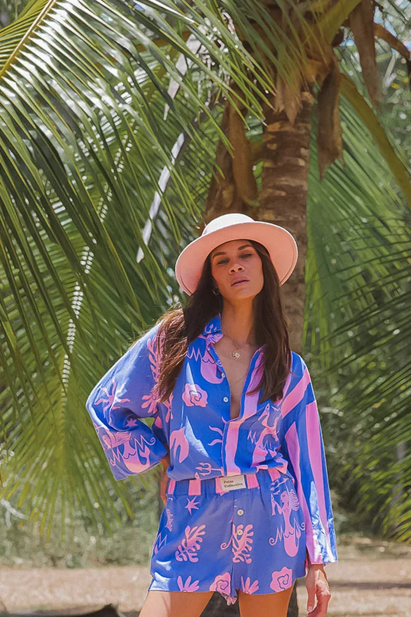 Palm Collective - Nemo Blouse  - Mermaid Sea
