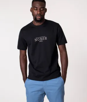 Relaxed Fit Johannes Norse Logo T-Shirt