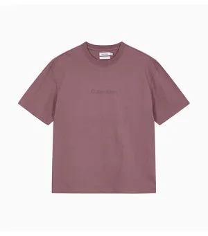 Relaxed Fit Standard Logo Crewneck T-Shirt Capri Rose