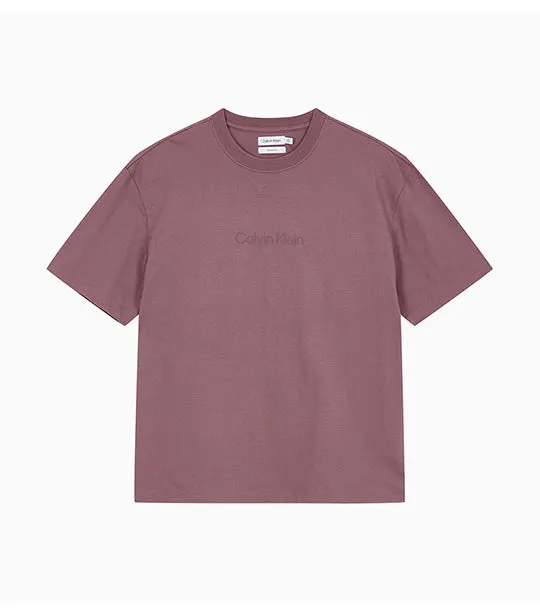 Relaxed Fit Standard Logo Crewneck T-Shirt Capri Rose