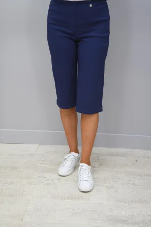 Robell Bella Air Force Blue Shorts - 51625 5499 68