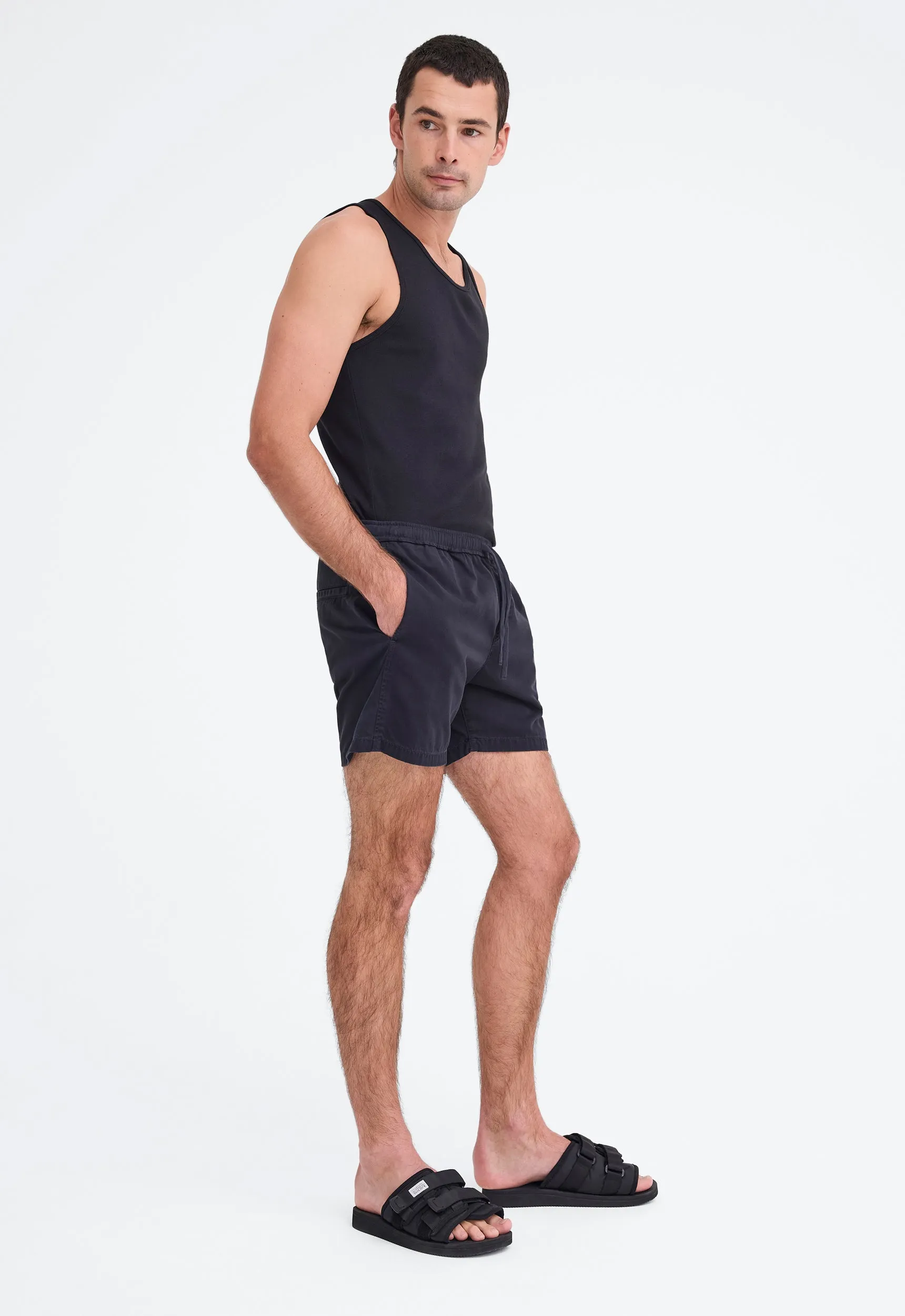 Slater Cotton Short - Black