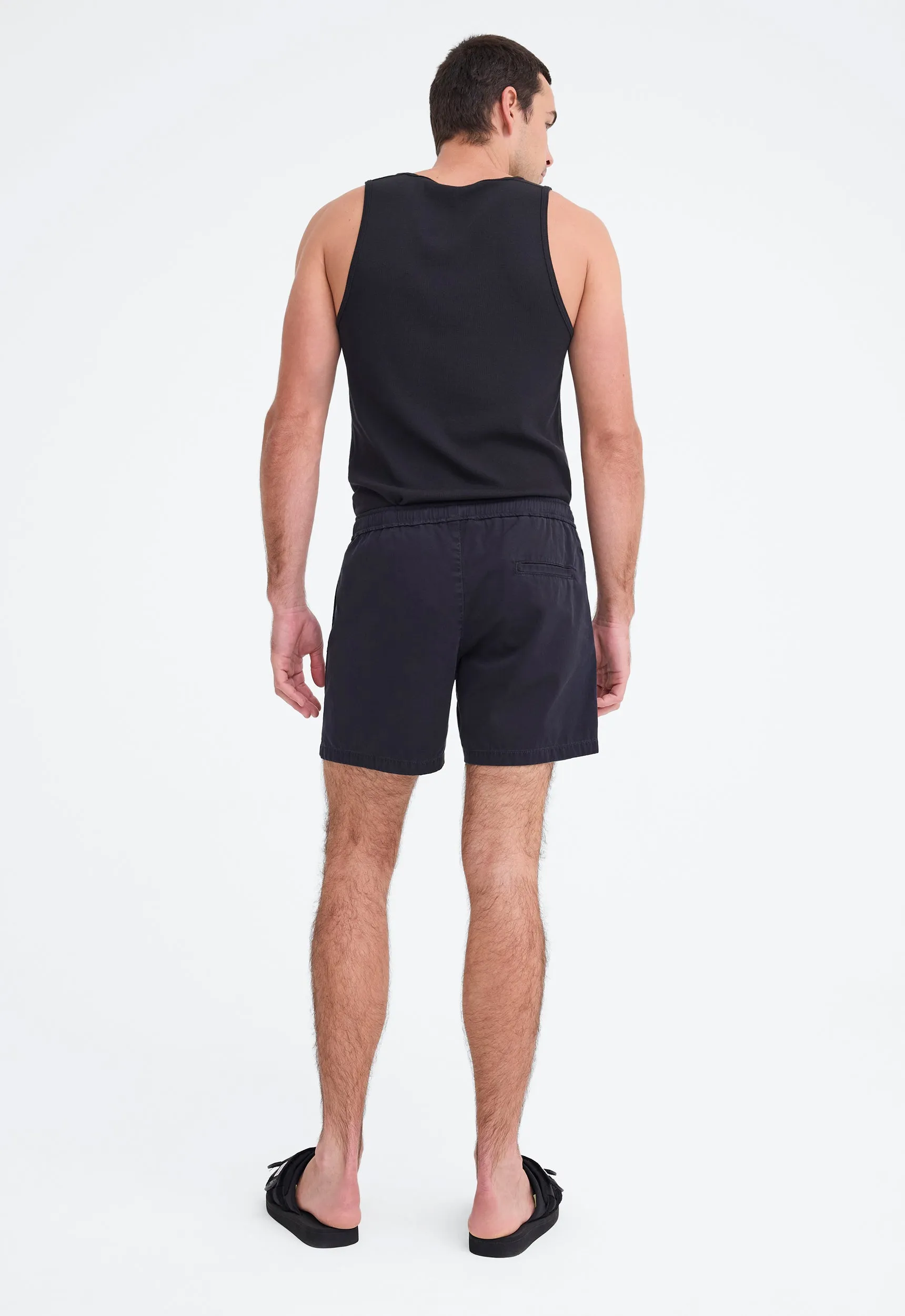 Slater Cotton Short - Black