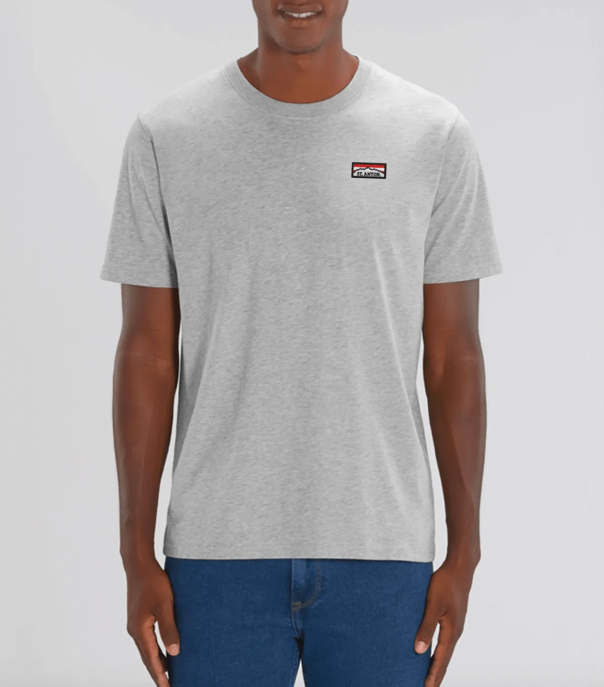 St. Anton T-Shirt | Men's Relaxed Fit | 100% Organic Cotton.