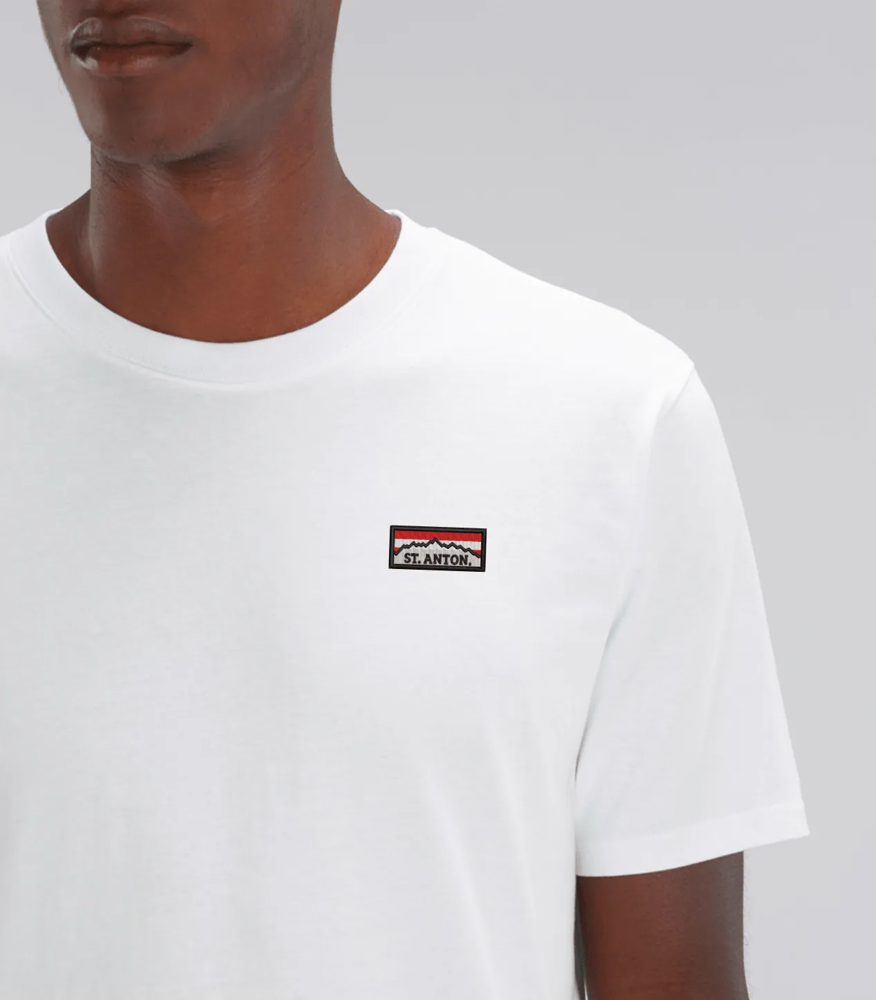 St. Anton T-Shirt | Men's Relaxed Fit | 100% Organic Cotton.