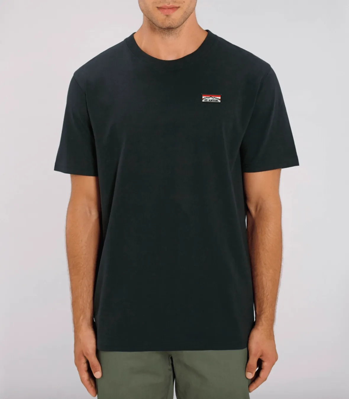 St. Anton T-Shirt | Men's Relaxed Fit | 100% Organic Cotton.