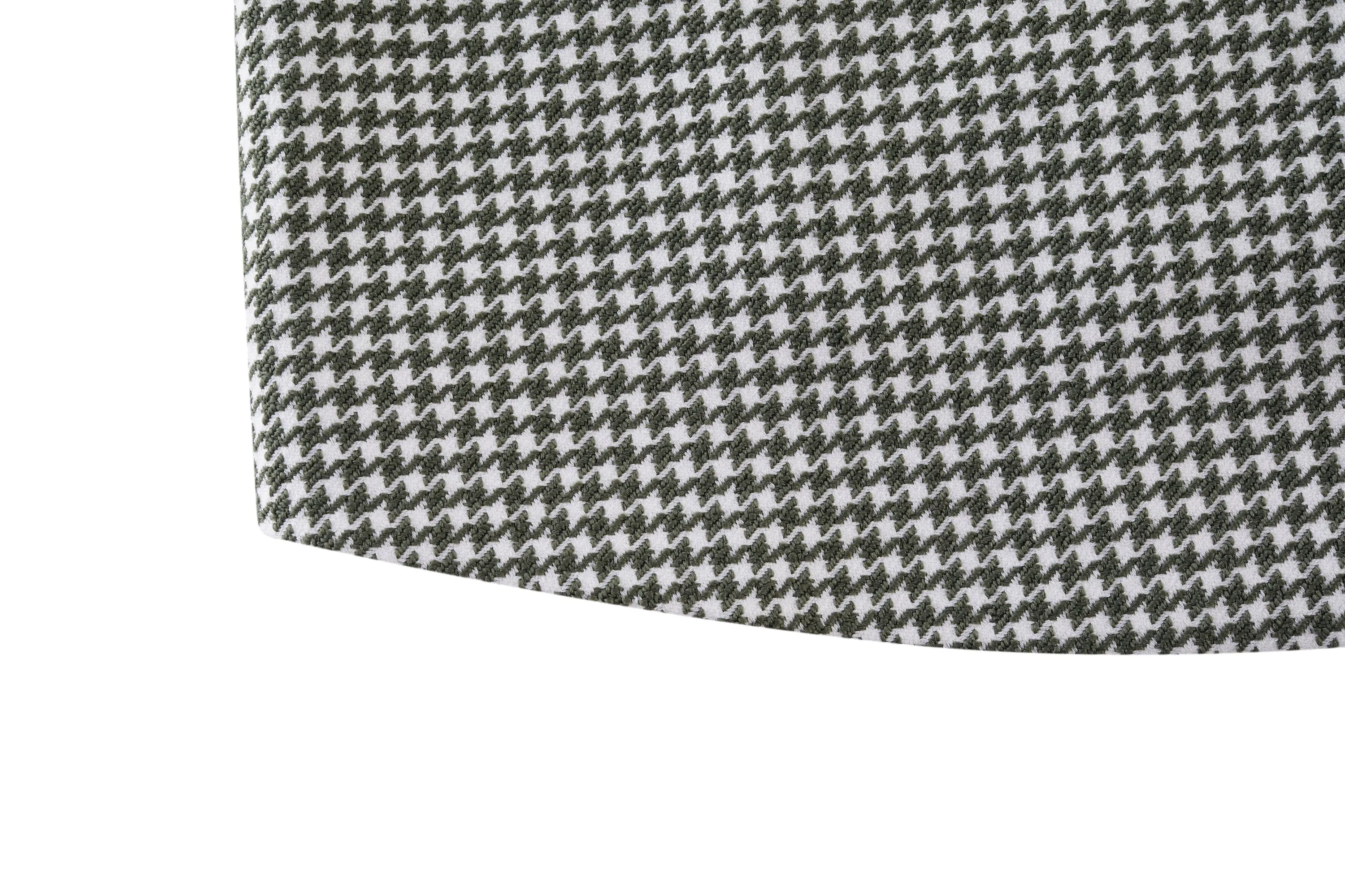 Stretchable Houndstooth Jacquard Double-breasted Blazer