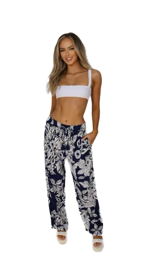 Tropical Straight Pants
