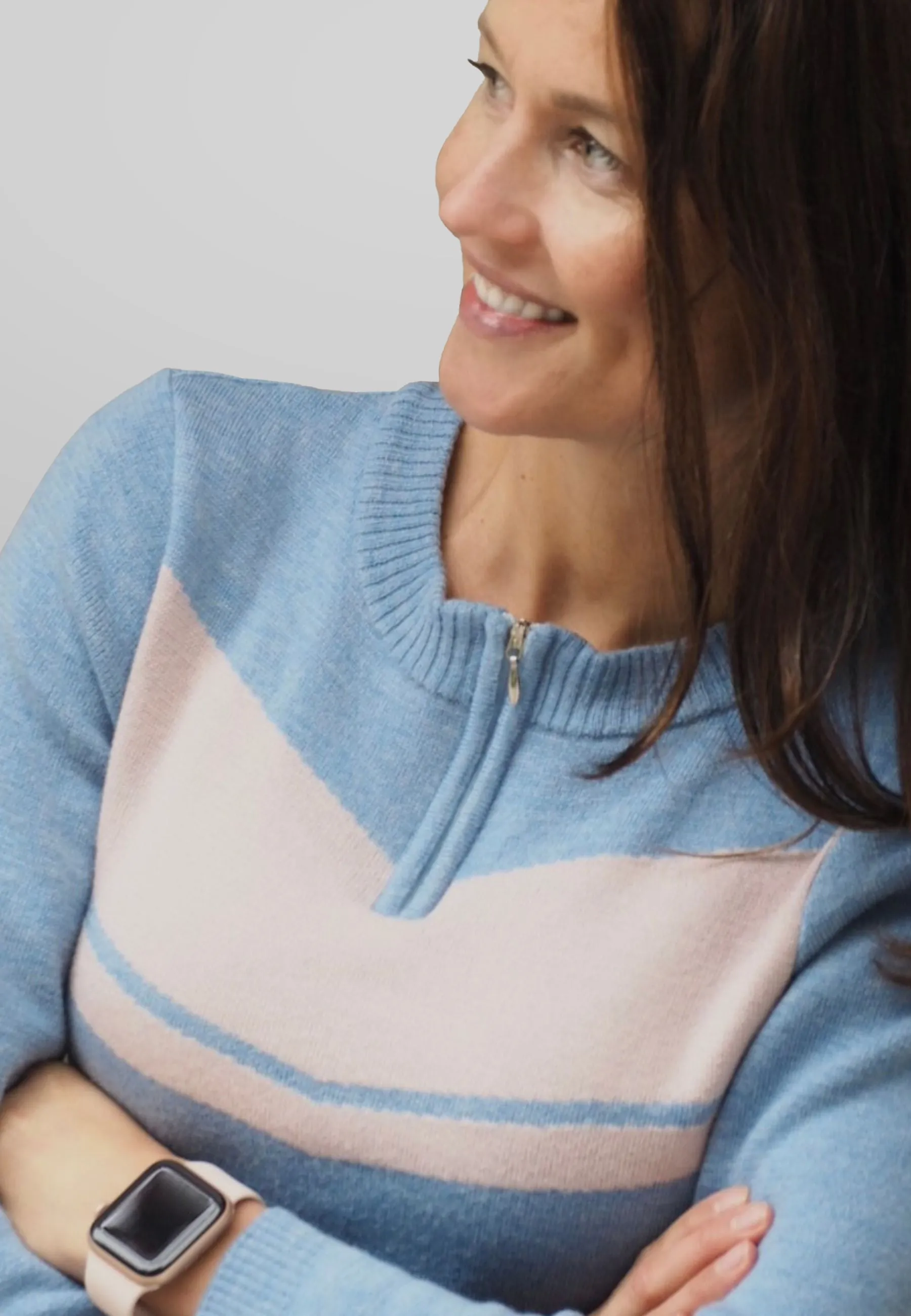 Usva Merino Sweater Blueberry
