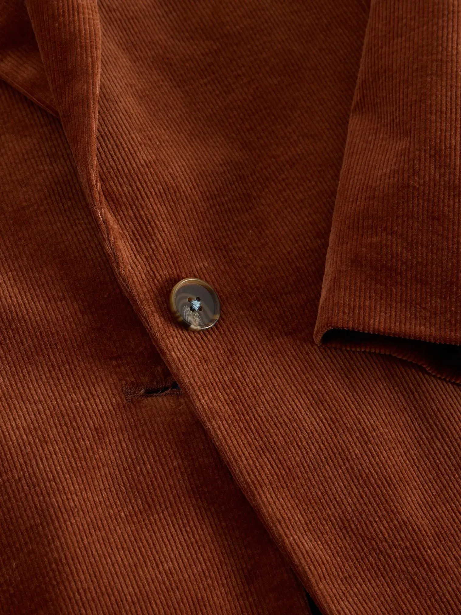 White Stuff Evelyn Cord Blazer Dark Tan